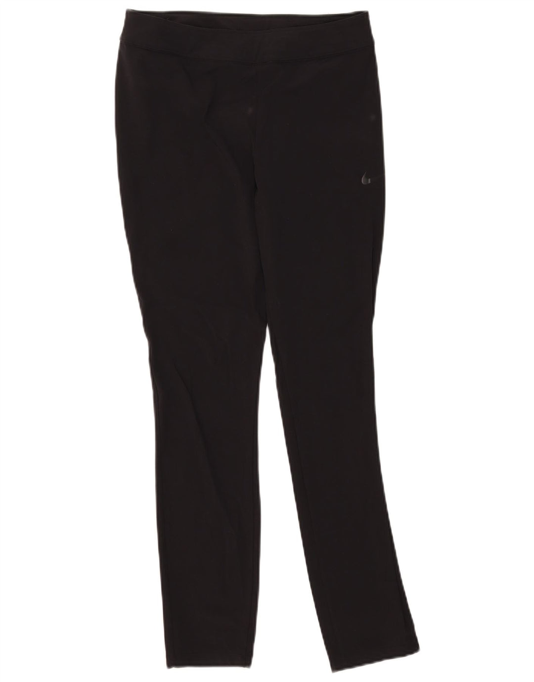 Nike Damen Dri Fit Leggings UK 14 Mittelschwarzes Nylon