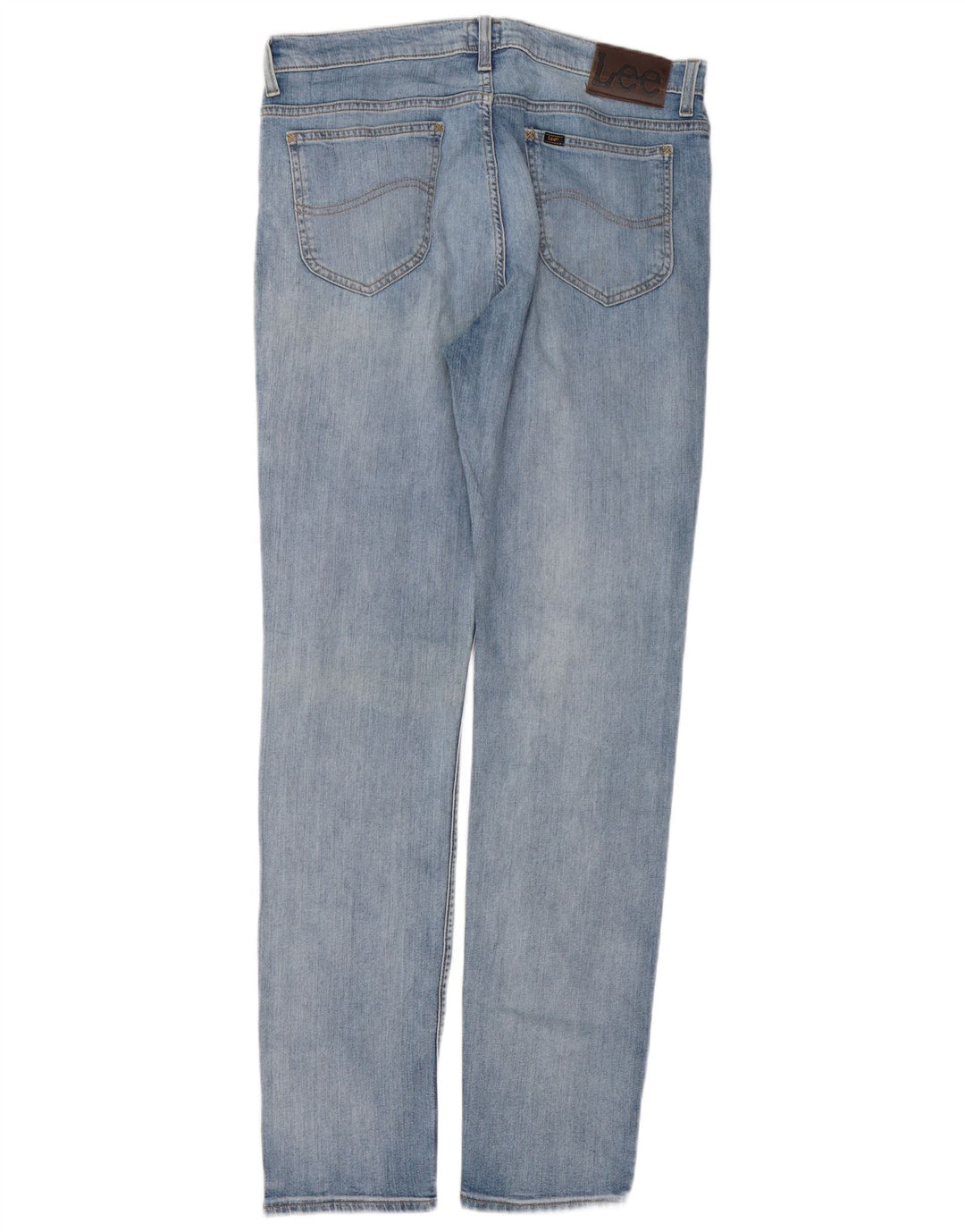 Lee Herren Rider Slim Jeans W34 L34 Blaue Baumwolle