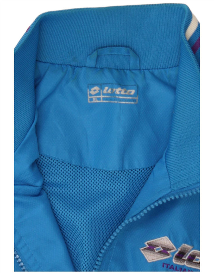 LOTTO Boys Tracksuit Top Jacket 15-16 Years XL Blue