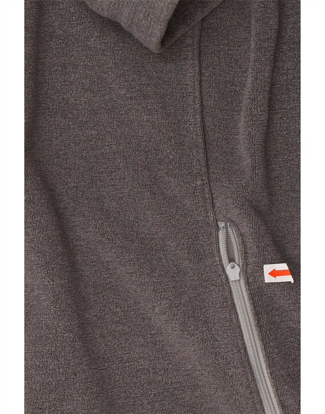 JACK WOLFSKIN Womens Zip Hoodie Sweater UK 20 2XL Grey Polyester