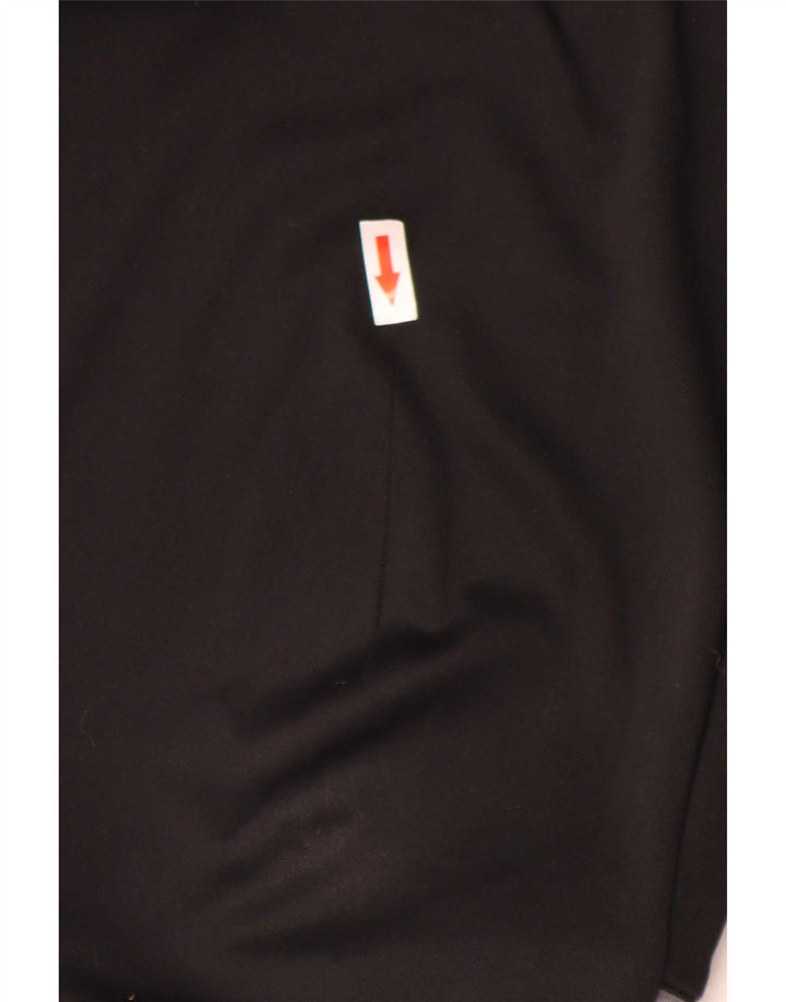 Nike Herren Dri Fit Trainingshose Mittelschwarzes Colourblock-Polyester