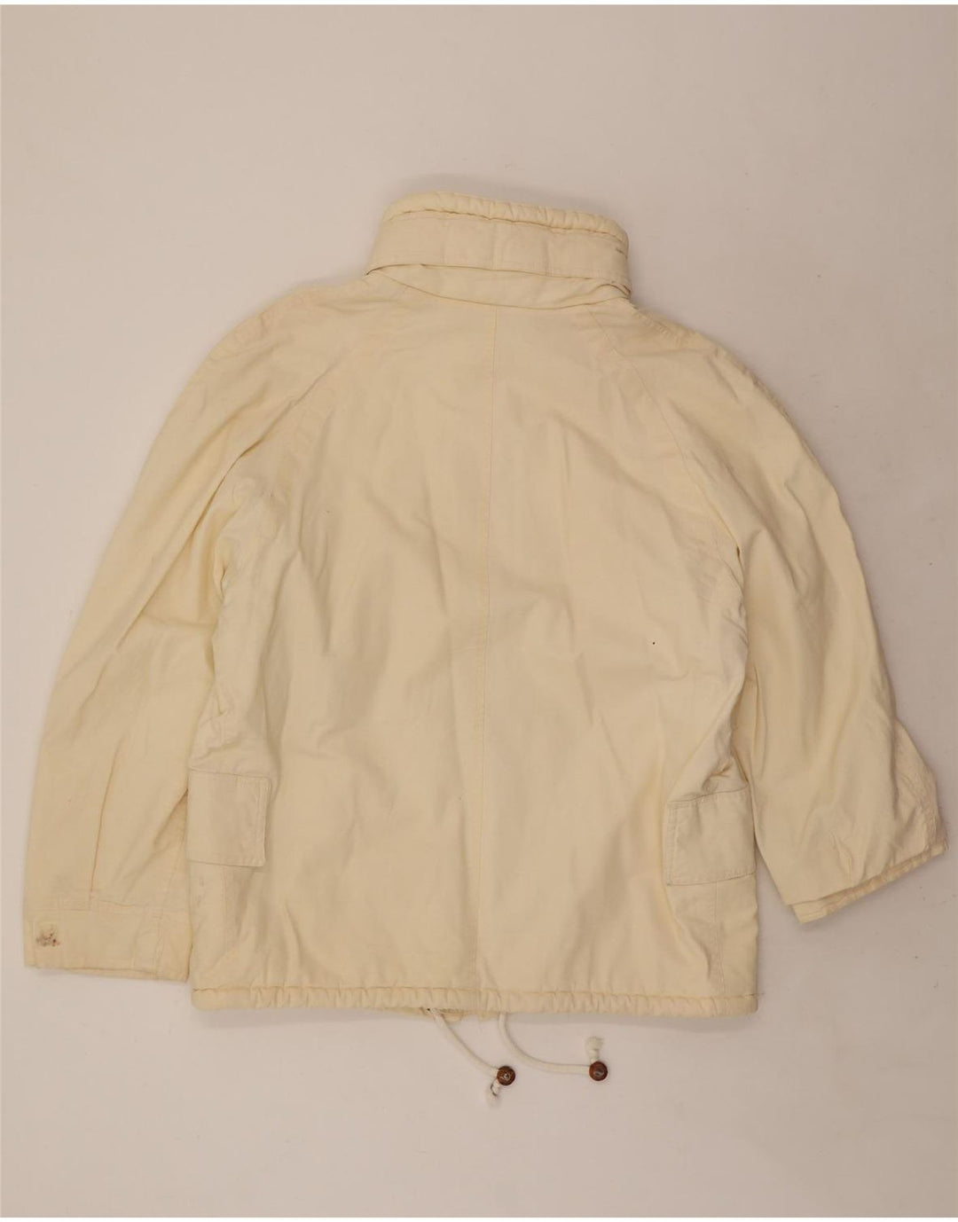 Ocean Star Herren-Utility-Jacke mit Kapuze IT 54 2XL aus weißer Baumwolle