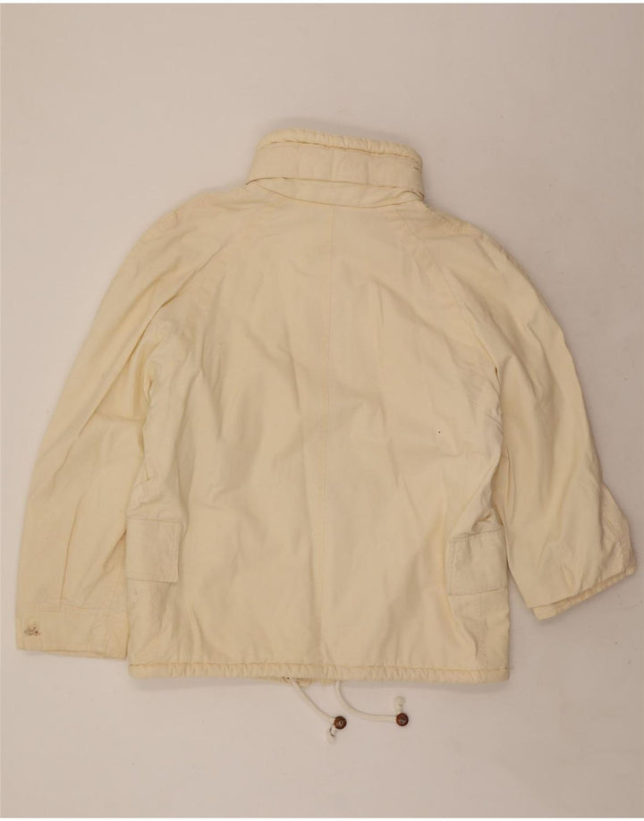 Ocean Star Herren-Utility-Jacke mit Kapuze IT 54 2XL aus weißer Baumwolle