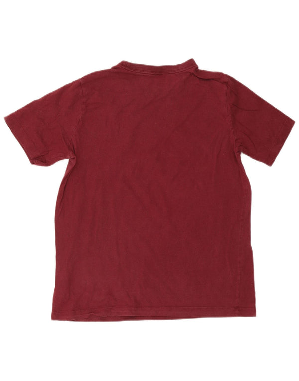 Nike Jungen T-Shirt mit Grafik, 13–14 Jahre, XL, Burgunderrot, Baumwolle