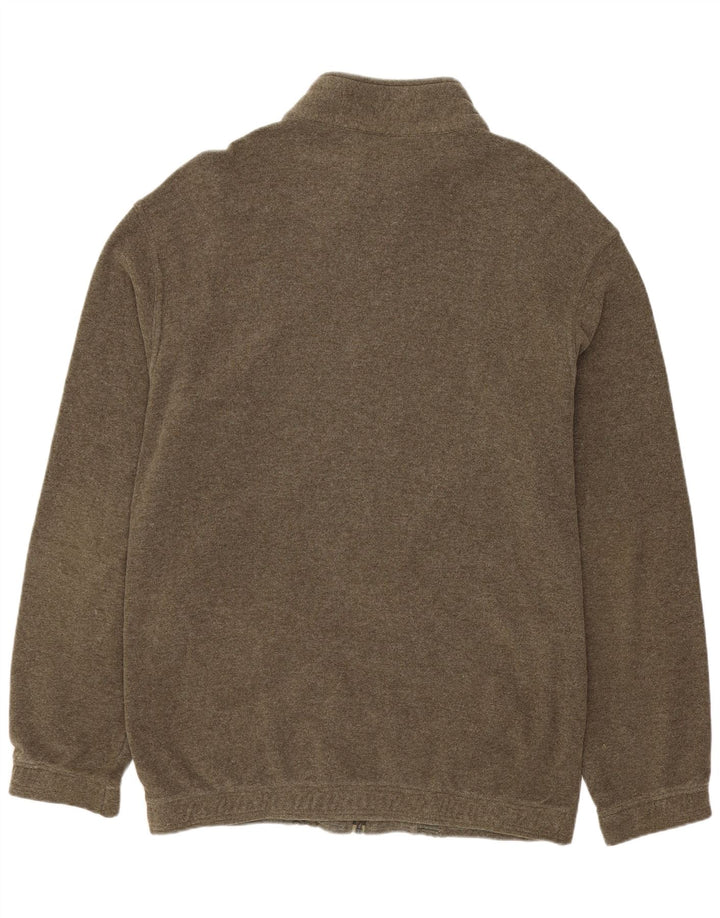 AUSTRALIAN L'ALPINA Herren-Trainingsanzugoberteil, IT-Größe 52, große Khaki-Baumwolle