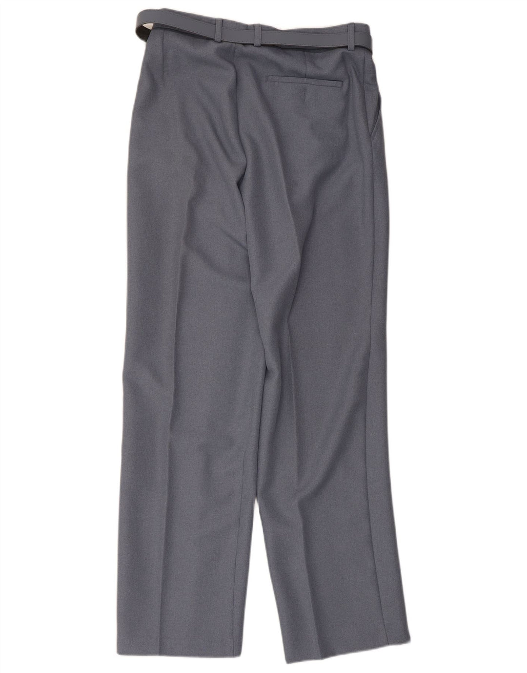 Vintage Damen gerade Anzughose W34 L30 Grau Polyester