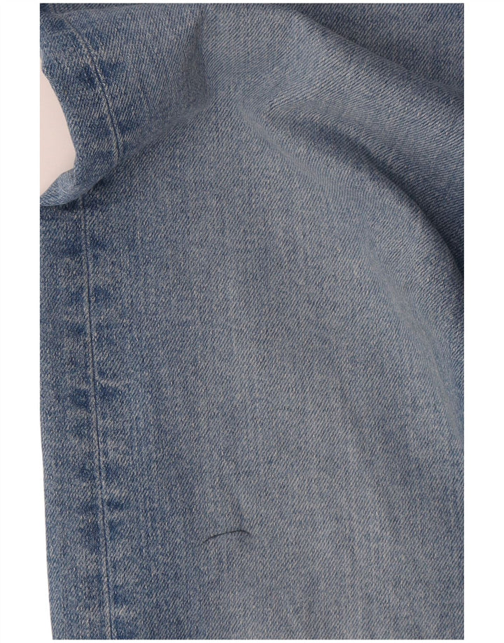 Levi's Damen Ribcage Straight Jeans W25 L29 Blaue Baumwolle