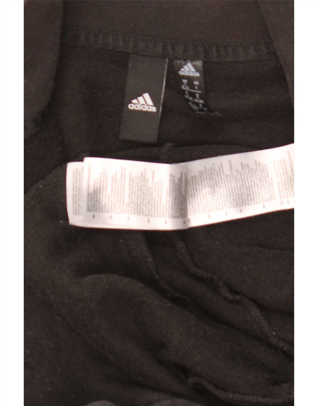 Adidas Damen Trainingsanzug Top Jacke UK 8/10 Small Schwarz Baumwolle