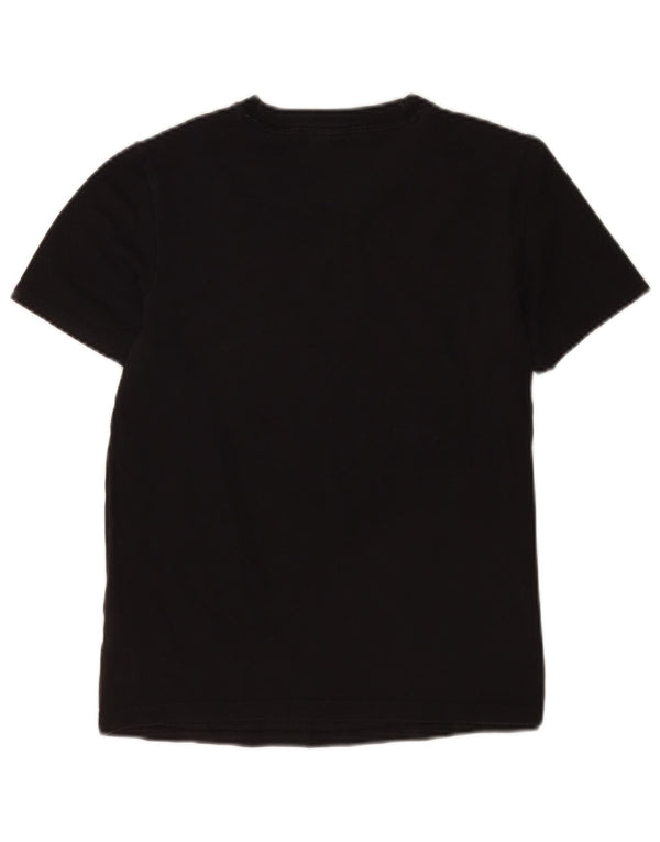 Adidas Damen Graphic T-Shirt Top UK 10 Small Schwarz
