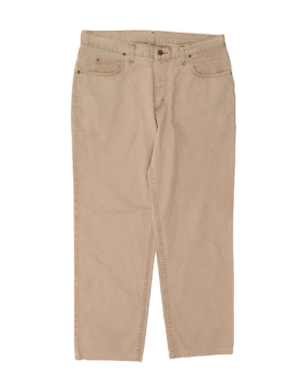LEE Mens Slim Jeans W36 L30 Beige Cotton Vintage Lee and Second-Hand Lee from Messina Hembry 