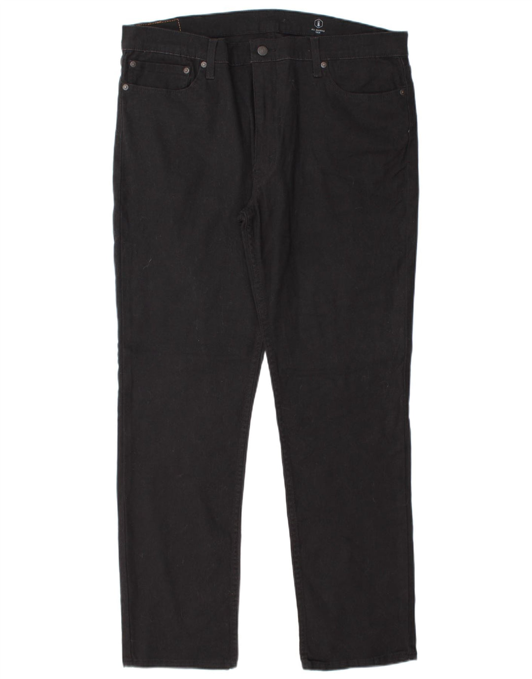 Levi's Herren 511 Slim Jeans W38 L32 schwarze Baumwolle