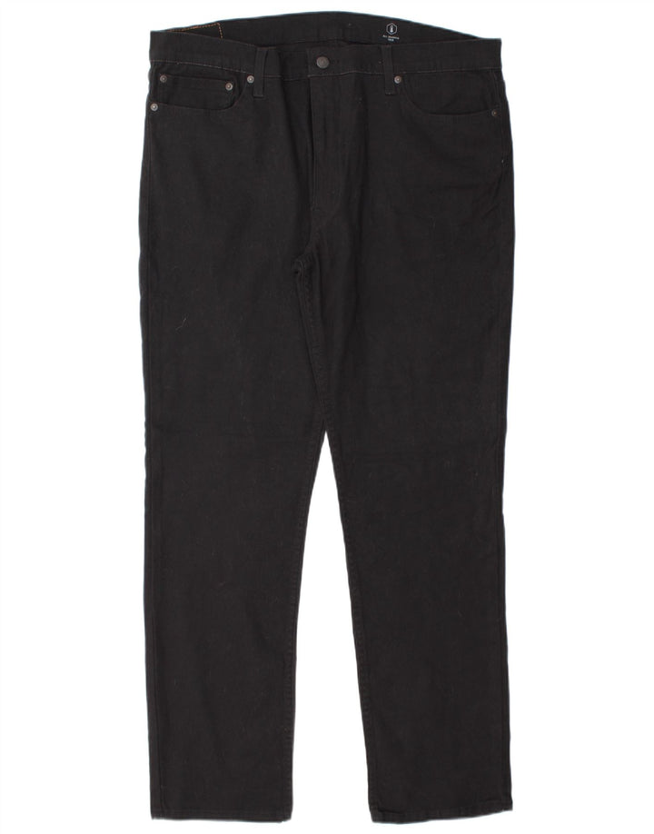 Levi's Herren 511 Slim Jeans W38 L32 schwarze Baumwolle