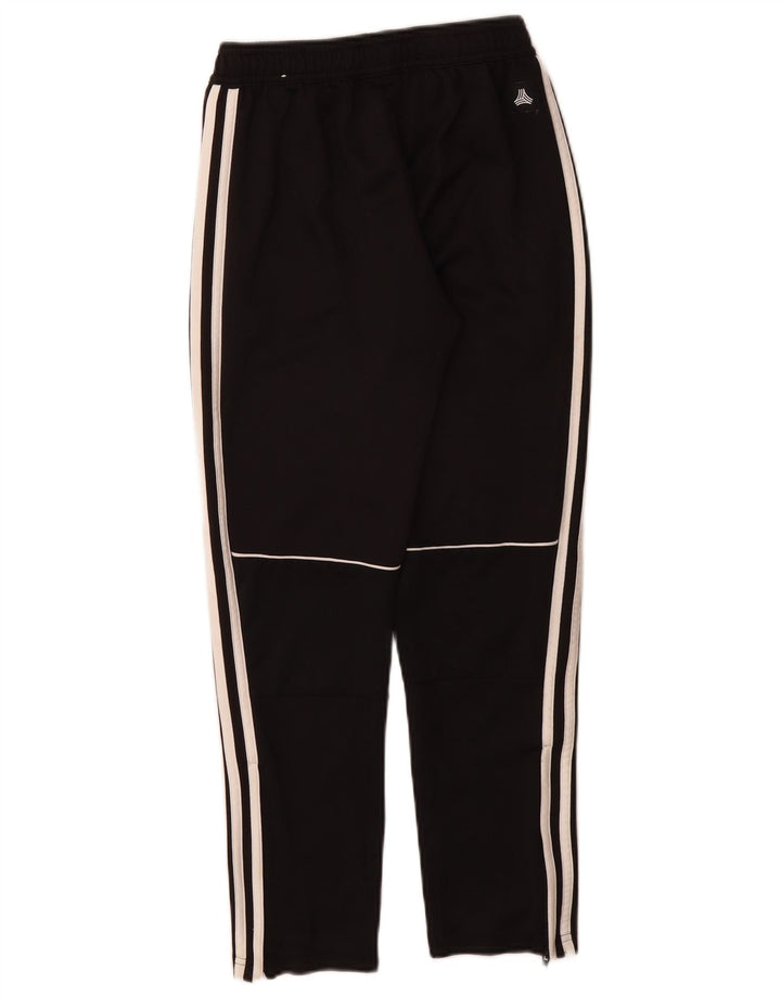 Adidas Trainingshose für Jungen, 11–12 Jahre, schwarzes Polyester