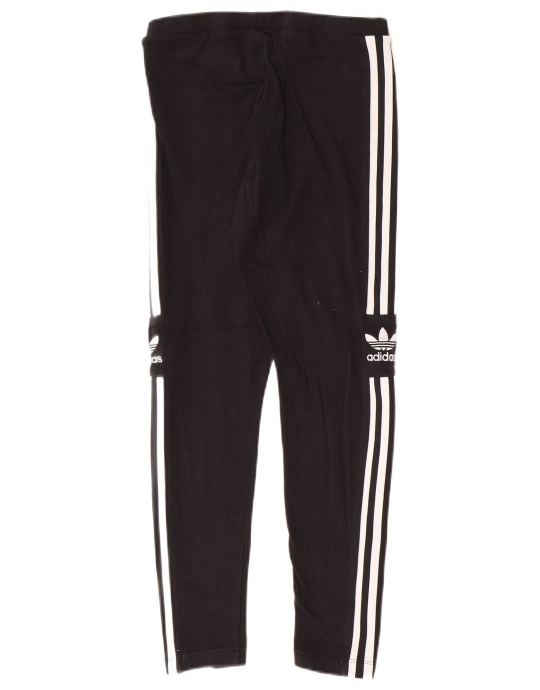 Adidas Damen Graphic Leggings UK 12 Mittelschwarze Baumwolle