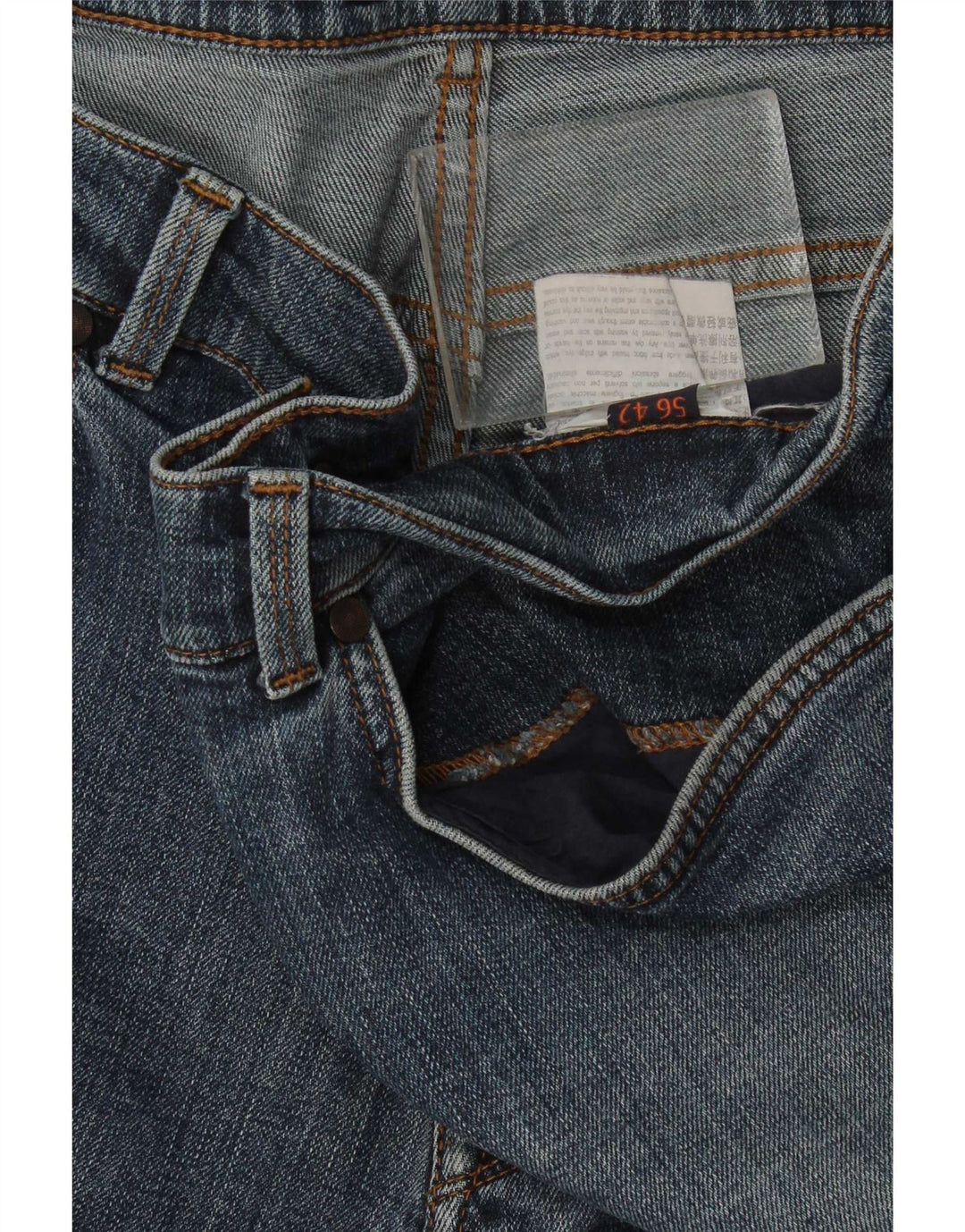 Trussardi Herren Slim Jeans W38 L34 Blau