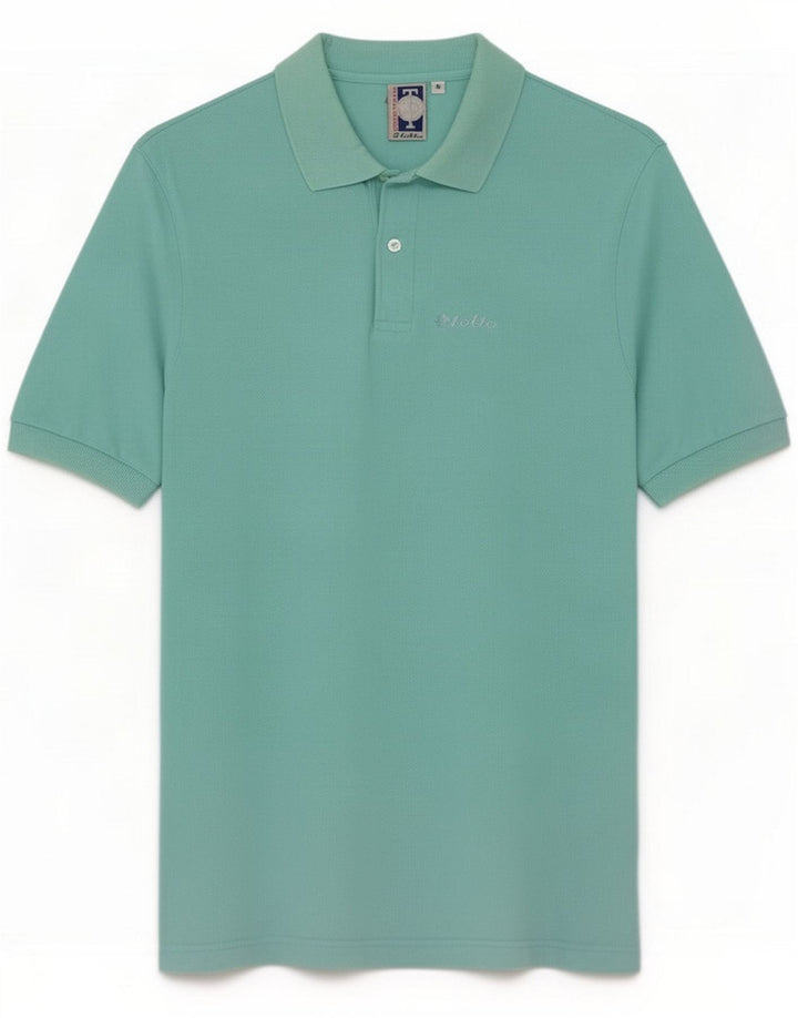 Lotto Herren Poloshirt Small Türkis Baumwolle