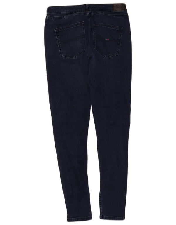 Tommy Hilfiger Damen Skinny Jeans W30 L30 Marineblau Baumwolle