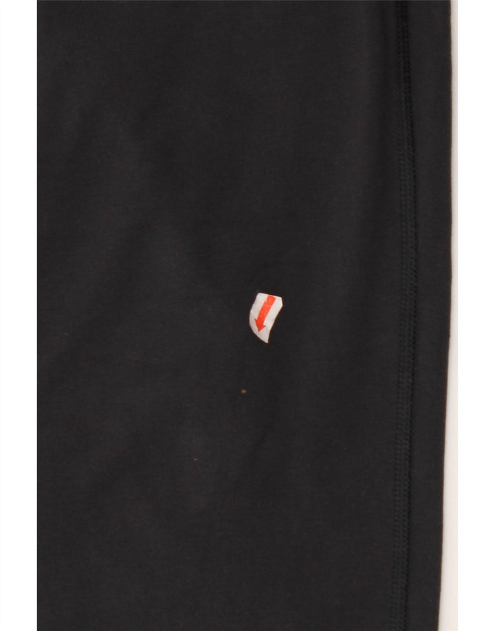 UNDER ARMOUR Damen Heat Gear Graphic Leggings UK 10 Small Schwarz