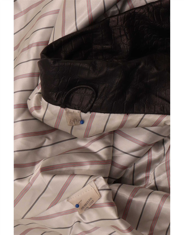 Vintage Damen Übergroße Übergroße Jacke EU 40 Mittellila