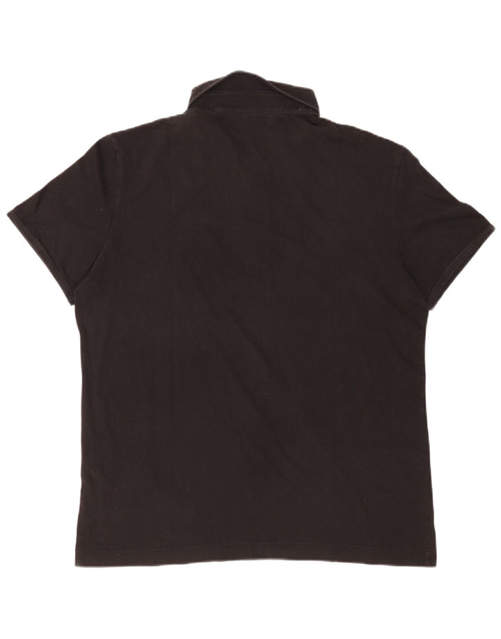 Bikkembergs Herren Poloshirt 2XL Schwarz Baumwolle