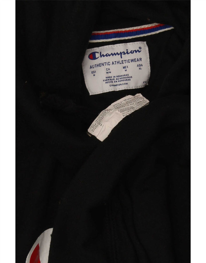 Champion Herren-Kapuzenpullover mit Grafik, mittelschwarz, Polyester