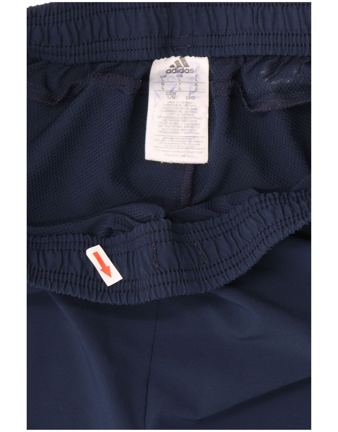 Adidas Herren Climalite Sport Shorts Large Marineblau Polyester