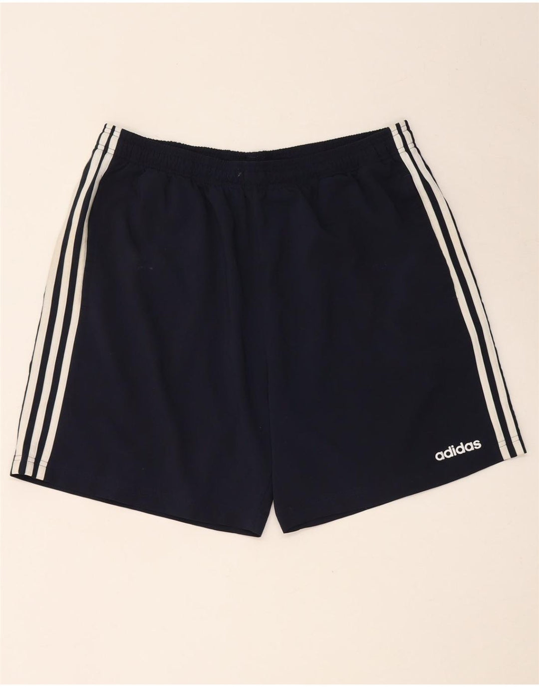 ADIDAS Herren Sport Shorts XL Marineblau Polyester