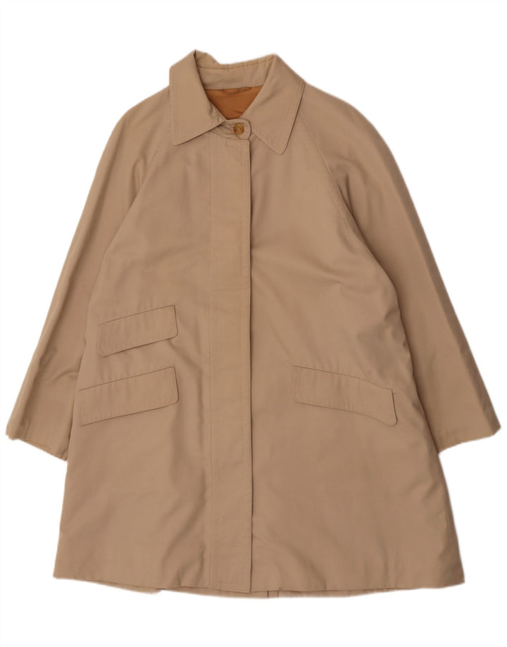 Aquascutum Damen Übergroßer Trenchcoat UK 12 Medium Beige Classic