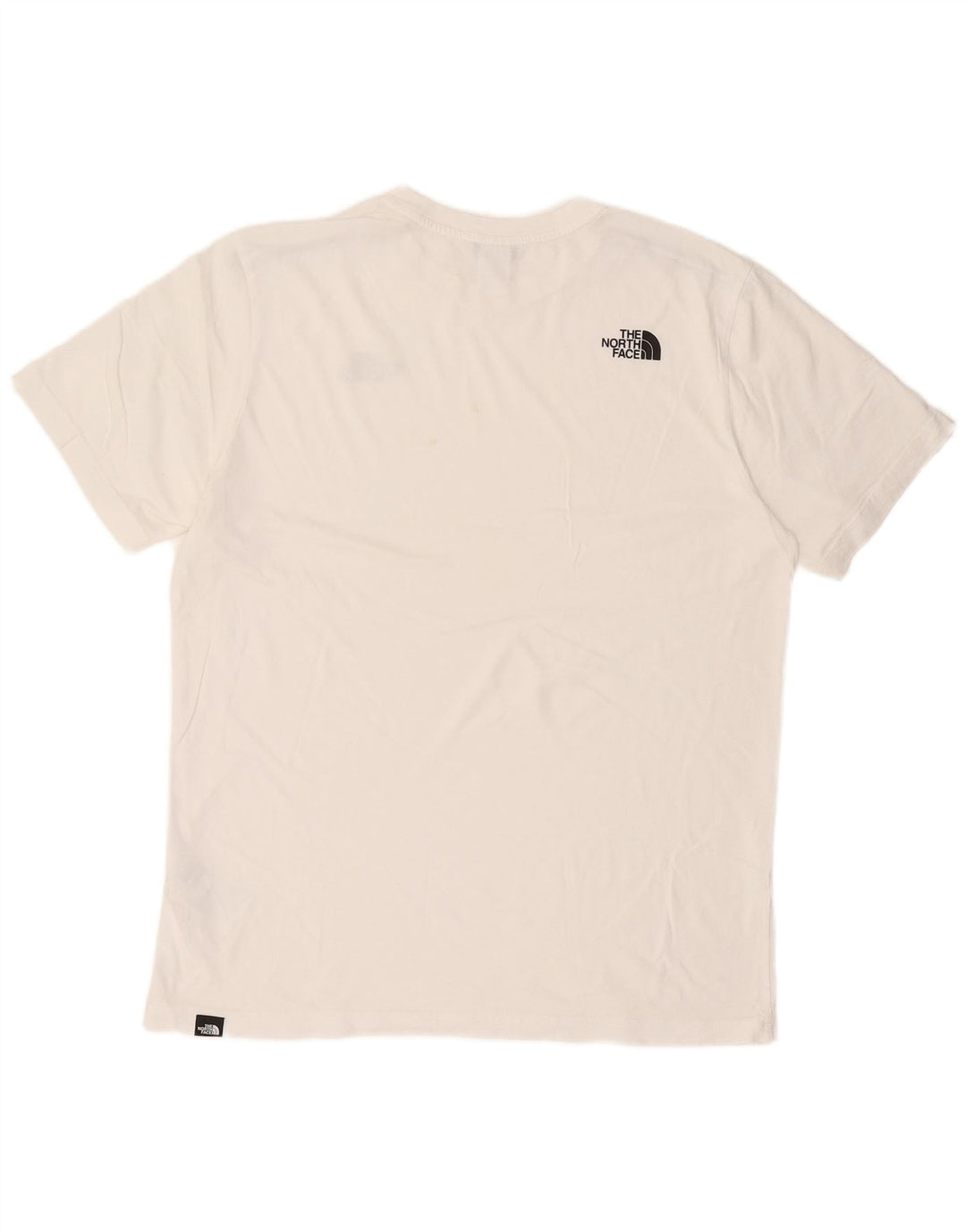 The North Face Herren T-Shirt Top Large Weiß Baumwolle