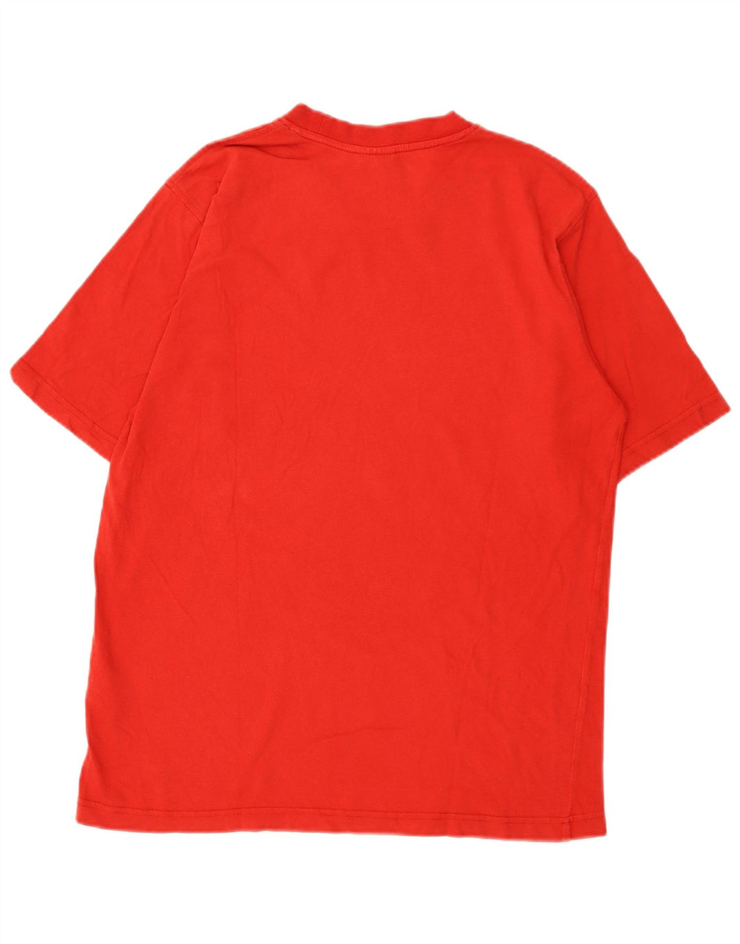 Adidas Herren Grafik-T-Shirt aus mittelroter Baumwolle