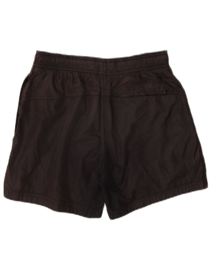 Calvin Klein Herren Badeshorts mit Grafik, Größe S, braun, Polyester