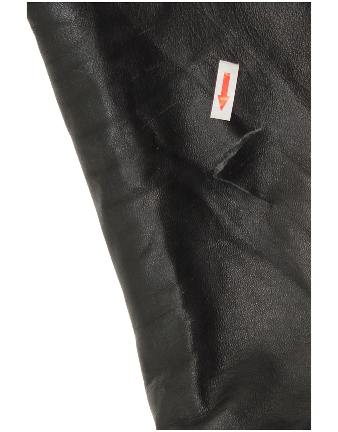 Rochas Herren Lederjacke UK 40 Großes schwarzes Leder