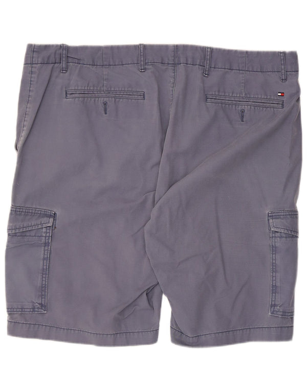 Tommy Hilfiger Herren Cargoshorts W40 XL Blaue Baumwolle