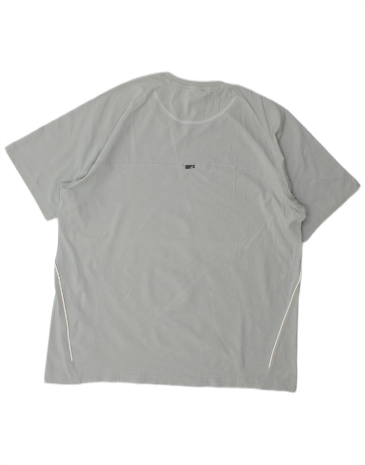 Adidas Herren T-Shirt Top XL Grau Baumwolle