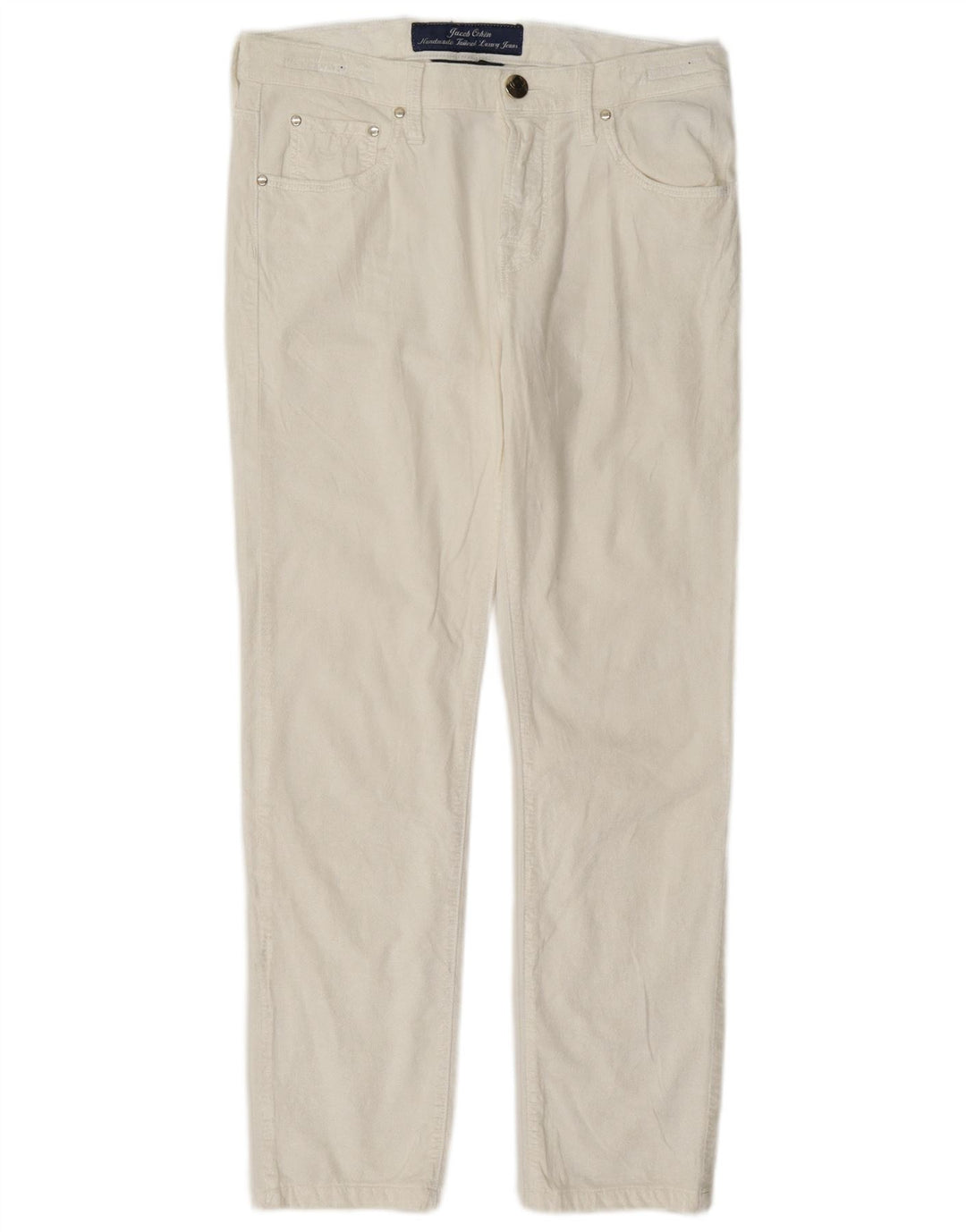 Jacob Cohen Damen Slim Freizeithose W27 L26 Weiß