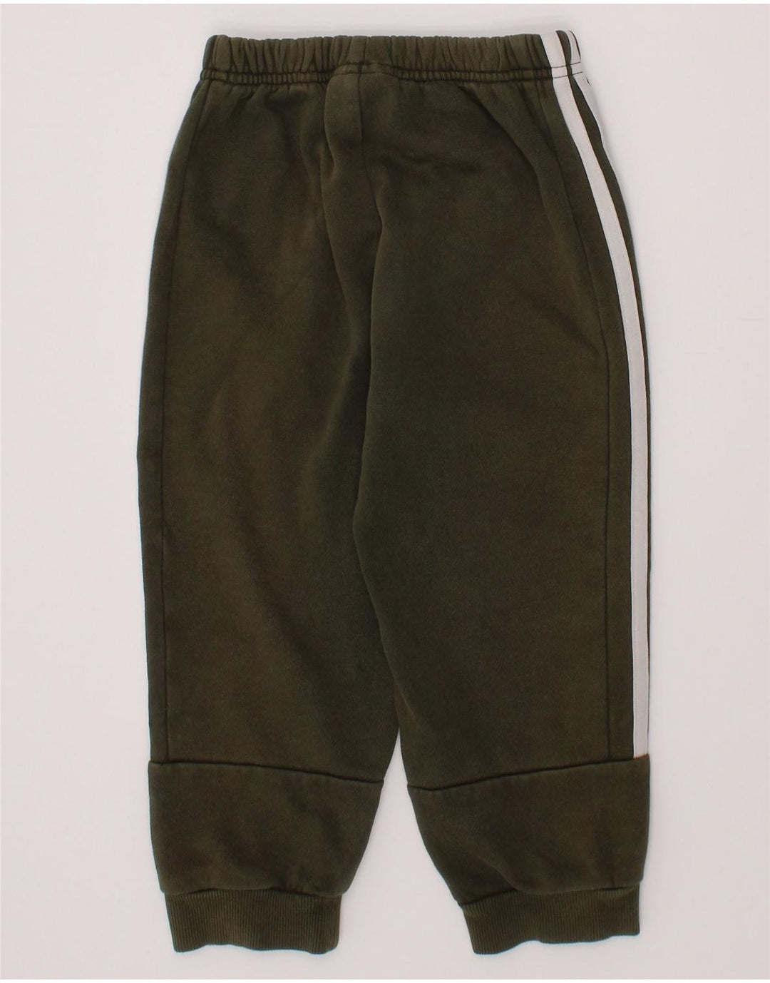 ADIDAS Jungen-Trainingshose, Jogginghose, 2–3 Jahre, Khaki, Baumwolle