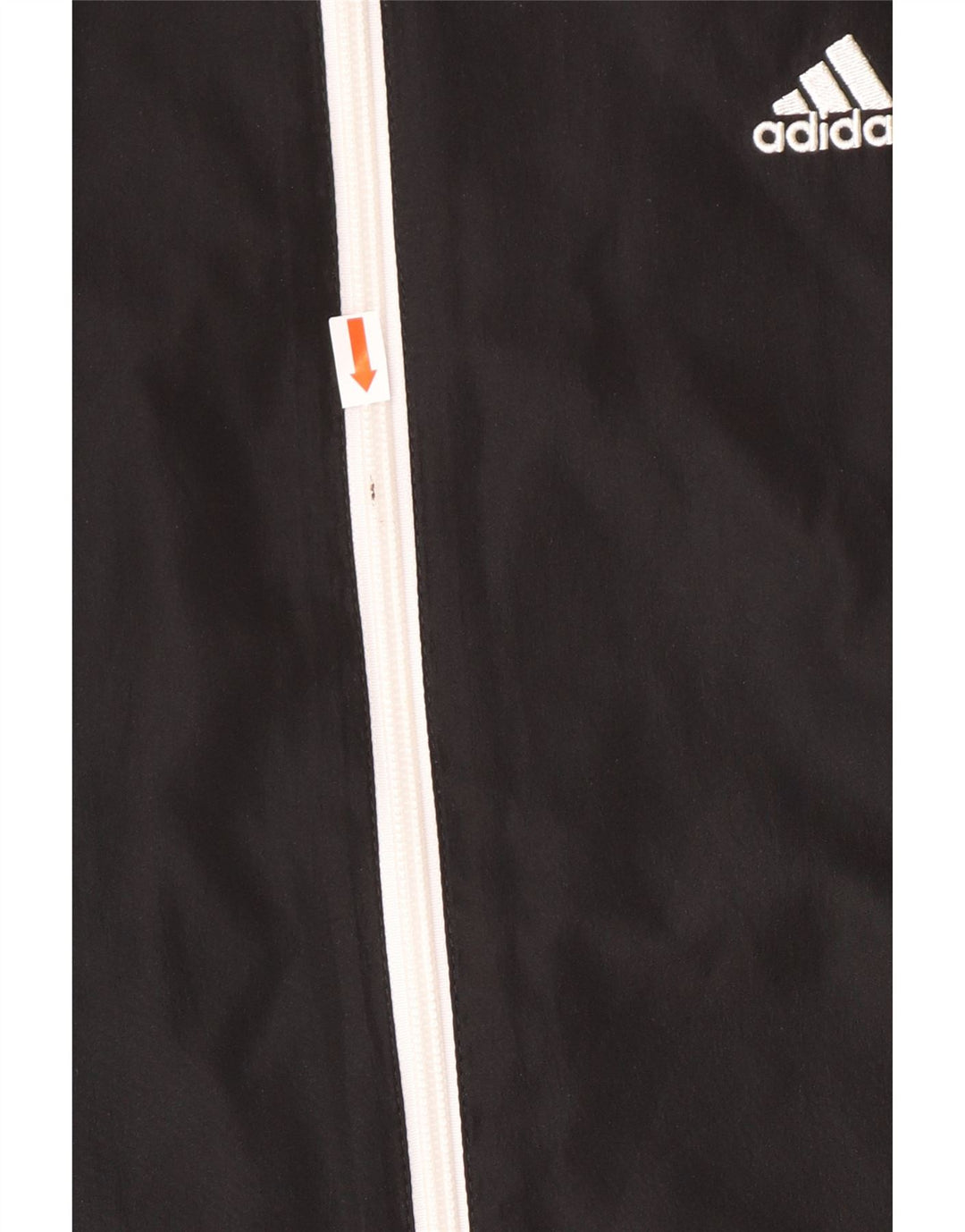 Adidas Herren Trainingsanzug Top Jacke UK 40/42 Medium Schwarz Polyester