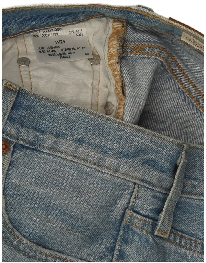 Levi's Damen 501 Jeansshorts W24 XS Blau