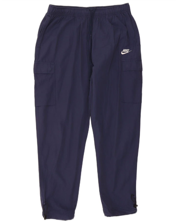 Nike Herren Cargo-Trainingshose, Jogginghose, groß, marineblau, Baumwolle