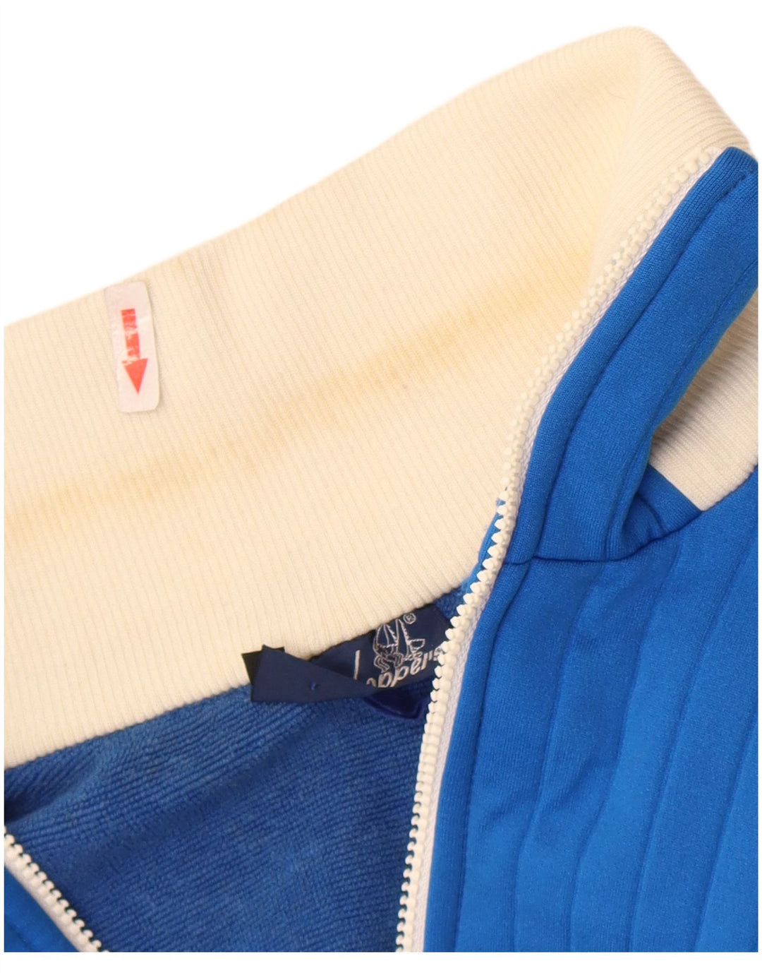 grasshoppers Herren-Cardigan-Pullover IT 54 XL Blaues Colourblock-Polyamid