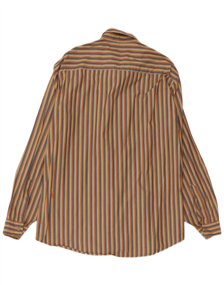 Marlboro Classics Herrenhemd XL, mehrfarbig, gestreift, Baumwolle