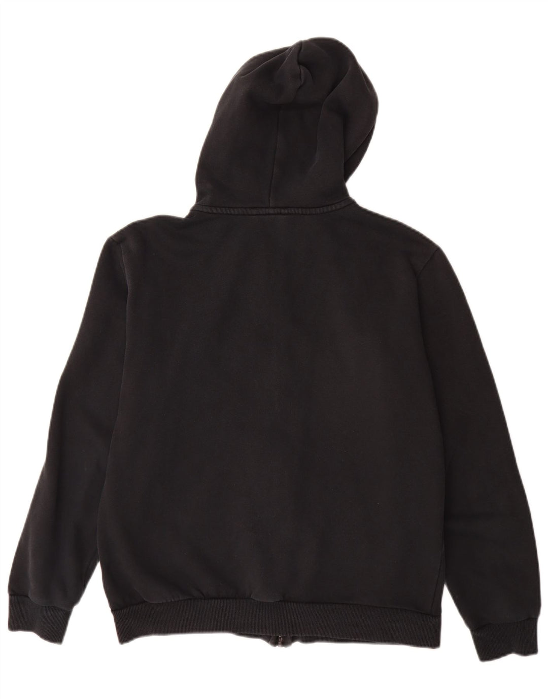 Puma Damen Zip Hoodie Pullover UK 14 Medium Schwarz