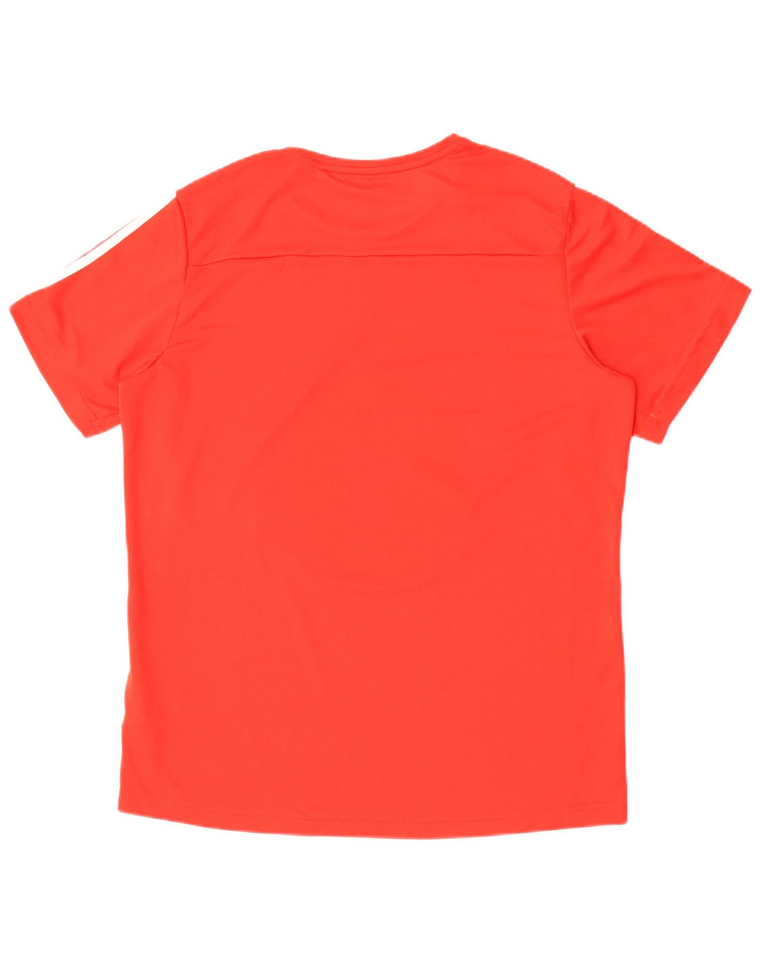 Adidas Herren Climalite Graphic T-Shirt Top Großes rotes Polyester