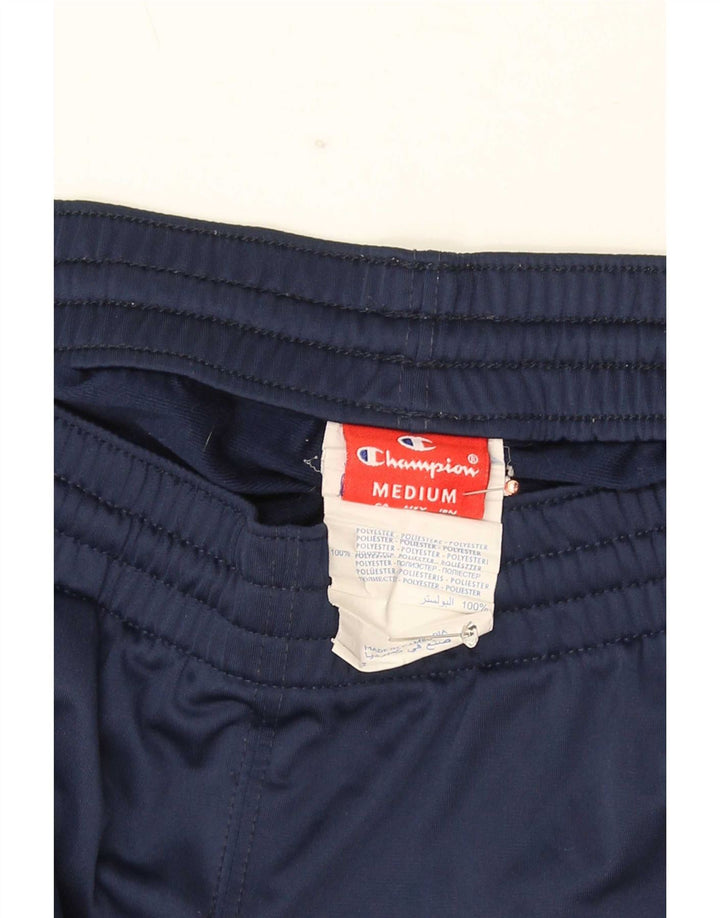 Champion Herren-Trainingshose mit grafischem Muster, Mittelmarineblau, Polyester