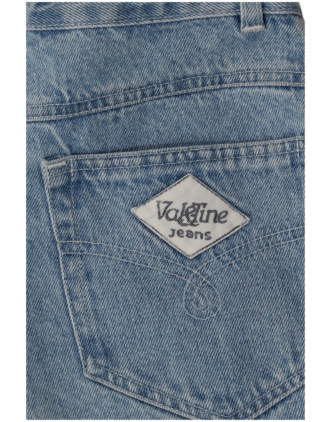 Val&Tine Damen Tapered Jeans W24 L29 Blaue Baumwolle