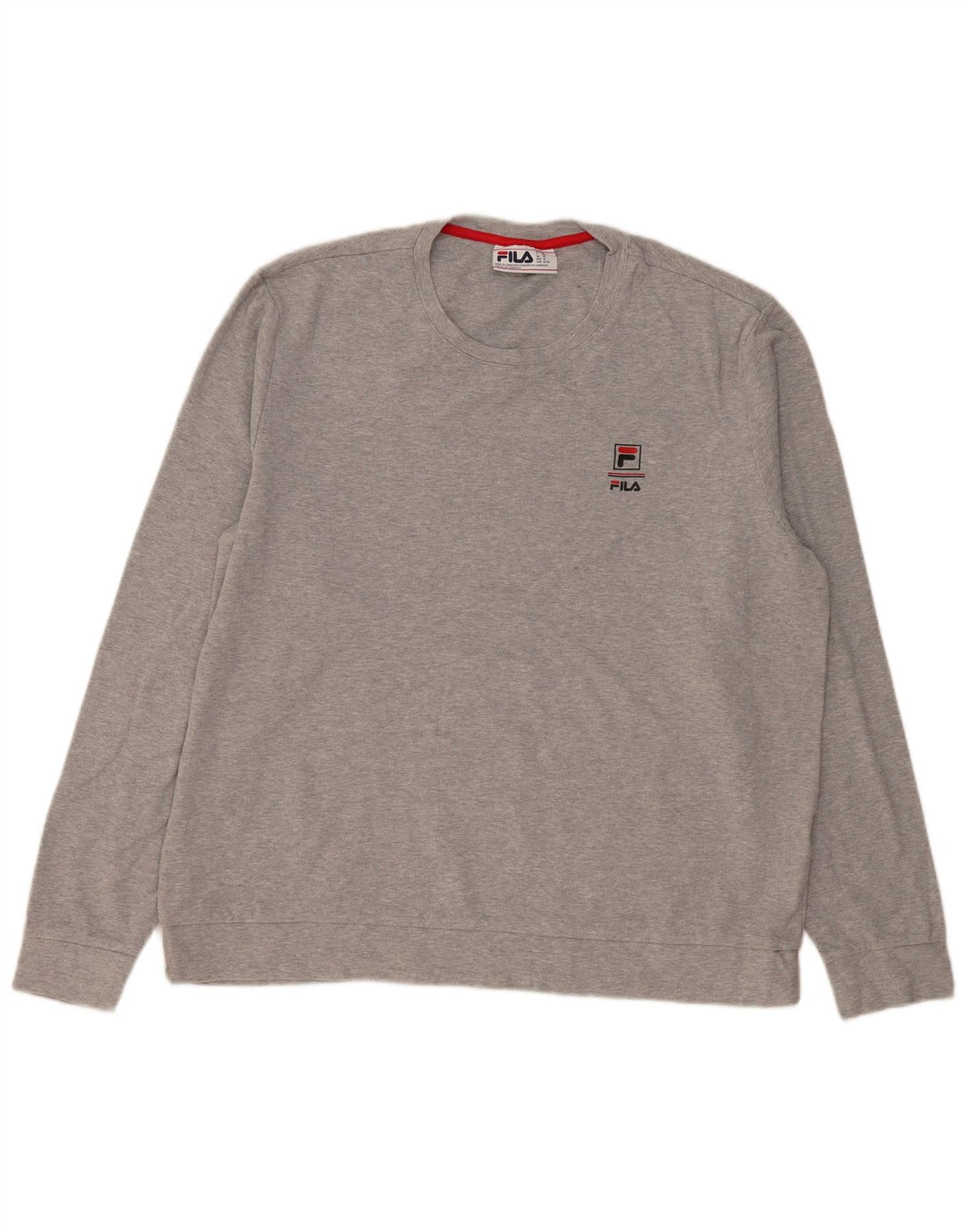 Fila Herren Sweatshirt Pullover XL Grau Baumwolle
