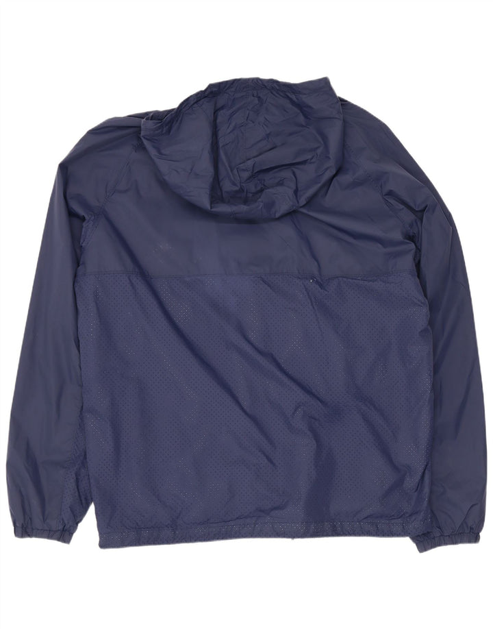 Jack & Jones Herren-Regenjacke mit Kapuze, UK 44 2XL, Marineblau