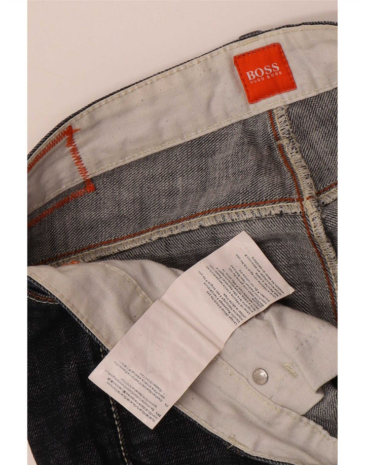 Hugo Boss Herren Slim Jeans W31 L32 Blaue Baumwolle