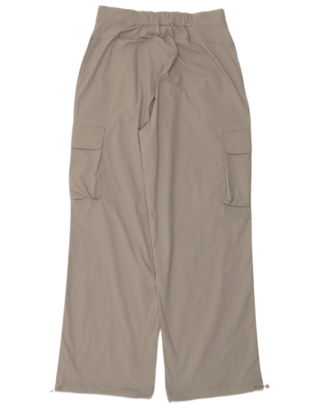 ELLESSE Damen-Cargohose mit hoher Taille, UK 14, M, W30, L31, Grau