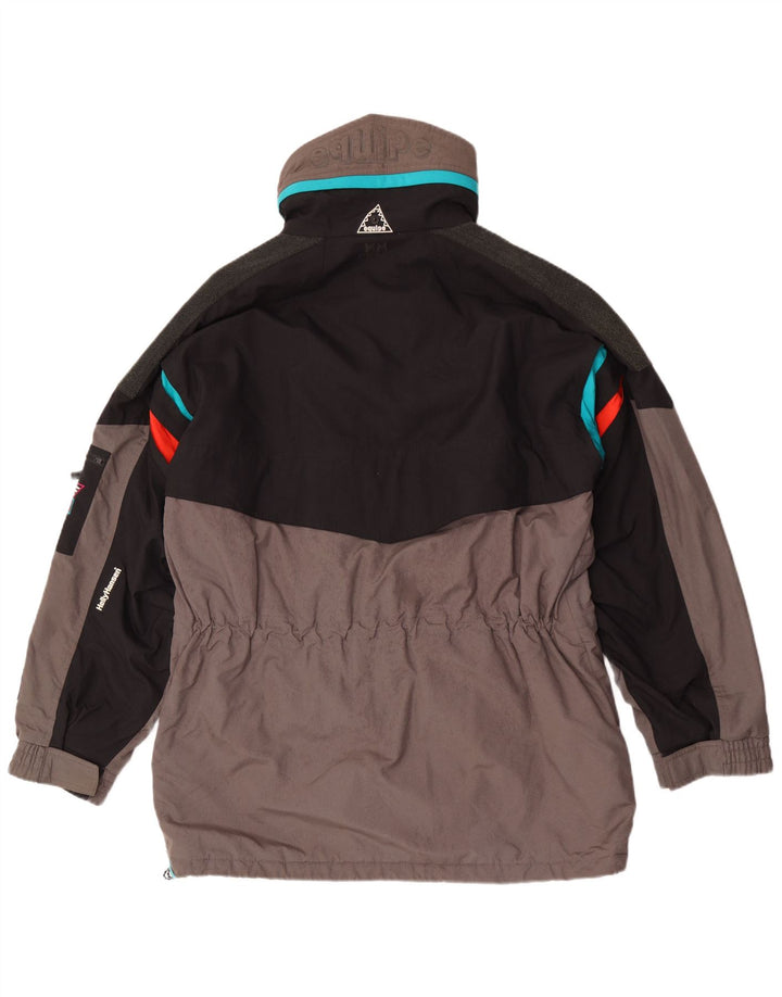Helly Hansen Herren-Skijacke mit Grafik, UK 38, Mittelgrau, Farbblock